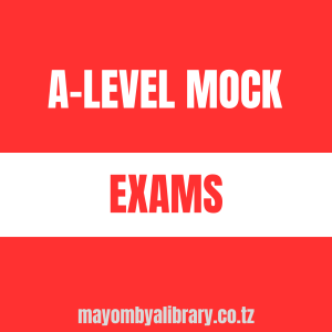 Ruvuma A-Maths PP1 Scheme 2026