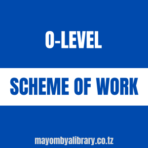 COMPUTER SCIENCE FORM 1 , SCHEME OF WORK 2026