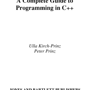 A Complete Guide to C++ Programming